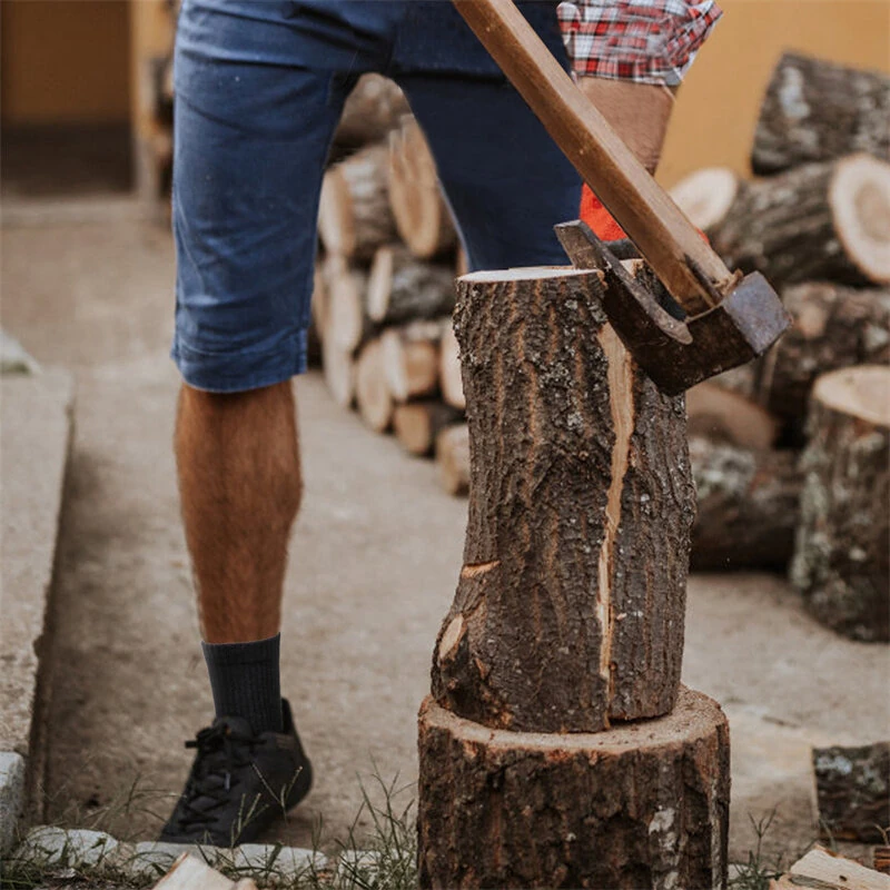 (image for) YUEDGE 5 Pairs Men Sports Cotton Socks Athletic Cushioned Hiking Walking Socks Terry Thermal Socks Moisture Wicking Casual Socks Fitness Socks